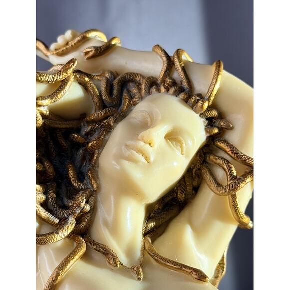 Authentic J. Tipton Medusa Statue 8” Signed Solid Resin Fantasy Art Figurine NIB - Picture 10 of 13
